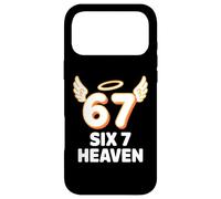 67 Six 7 Heaven Angel Wings Halo Birthday Case for iPhone 17 Pro Max