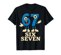 67 Six Seven 6-7 - Funny Italian Brainrot Gaming Meme T-Shirt