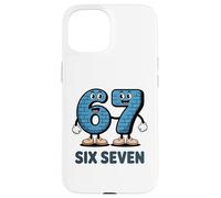 67 Six Seven 6-7 - Funny Italian Brainrot Kids Gaming Meme Case for iPhone 15