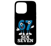 67 Six Seven 6-7 - Funny Italian Brainrot Kids Gaming Meme Case for iPhone 15 Pro Max