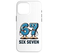 67 Six Seven 6-7 - Funny Italian Brainrot Kids Gaming Meme Case for iPhone 16 Pro Max