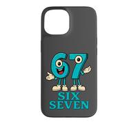 67 Six Seven 6-7 - Funny Italian Brainrot Slang Gaming Meme Case for iPhone 15