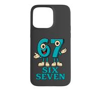 67 Six Seven 6-7 - Funny Italian Brainrot Slang Gaming Meme Case for iPhone 15 Pro Max