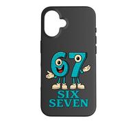 67 Six Seven 6-7 - Funny Italian Brainrot Slang Gaming Meme Case for iPhone 16