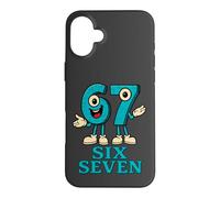 67 Six Seven 6-7 - Funny Italian Brainrot Slang Gaming Meme Case for iPhone 16 Plus