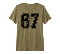 67 Six Seven 6-7 Sweet Italian Brainrot Kids Meme Shirt Boys Premium T-Shirt