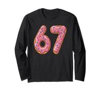 67 Six Seven 6-7 Sweet Italian Brainrot Kids Meme Shirt Long Sleeve T-Shirt