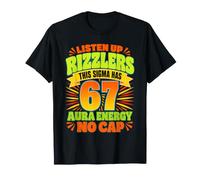 67 Six Seven Italien Brainrot Meme Alpha Gen Slang T-Shirt