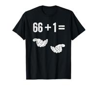 67 Six Seven Math Mathematics Brainrot Equation Birthday T-Shirt