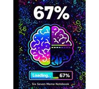 67% Six Seven Meme Notebook: A Funny Social Media-Inspired Composition Notebook for Internet Humor Lovers, Teens, and Gen Z with Minds Running at 67%