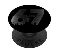 67 Six Seven Meme On the Street PopSockets Adhesive PopGrip