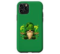 67 Six Seven Meme St Patricks Day Gnome Funny Irish Shamrock Case for iPhone 11 Pro