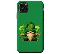 67 Six Seven Meme St Patricks Day Gnome Funny Irish Shamrock Case for iPhone 11 Pro Max