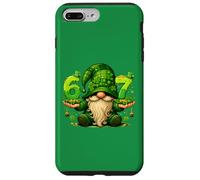 67 Six Seven Meme St Patricks Day Gnome Funny Irish Shamrock Case for iPhone 7 Plus/8 Plus