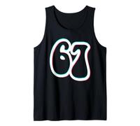 67, Six Seven Meme, Teenager Number Slang Saying Tank Top