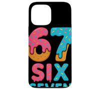 67 Sixty Seven Donut Icing Sprinkle 67th Birthday Case for iPhone 13 Pro Max