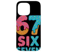 67 Sixty Seven Donut Icing Sprinkle 67th Birthday Case for iPhone 14 Pro Max