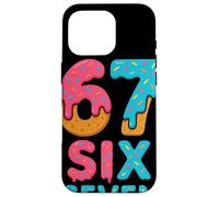 67 Sixty Seven Donut Icing Sprinkle 67th Birthday Case for iPhone 16 Pro