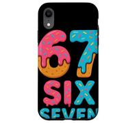 67 Sixty Seven Donut Icing Sprinkle 67th Birthday Case for iPhone XR