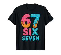 67 Sixty Seven Donut Icing Sprinkle 67th Birthday T-Shirt
