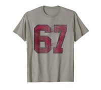 67 Sixty Seven Halloween Costume Flying Bats Funny 6 7 Meme T-Shirt