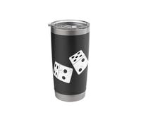 67 - Sixty Seven Number 67 Meme Dice Roll Six Seven Meme Stainless Steel Insulated Tumbler