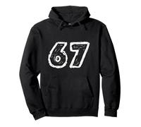 67 Sixty Seven Version 4 Funny Meme Brainrot Gen Z Gen Alpha Pullover Hoodie