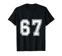 67 Sixty Seven Version 6 Funny Meme Brainrot Gen Z Gen Alpha T-Shirt