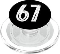 67 Sixty Seven Version 8 Funny Meme Brainrot Gen Z Gen Alpha PopSockets PopGrip for MagSafe