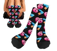 67 Socks Kids, Funny 6 7 Meme Cream Drips Baseball So-cks, Six Seven Memes Design, Fun Printed Boys Softball Socks,for Adult Teens Athlete Men Women Hockey Basketball Volleyball Daily Sports