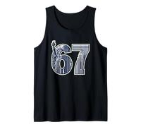67 Statue Liberty Empire State Graphic Tank Top