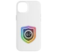 67 Tech Shield Digital Emblem Art Case for iPhone 14 Plus