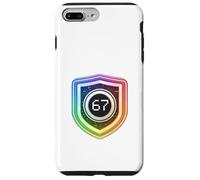 67 Tech Shield Digital Emblem Art Case for iPhone 7 Plus/8 Plus