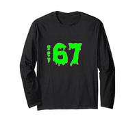 67 Trending Meme Funny Six Seven Slang Kids Silly Sayings Long Sleeve T-Shirt