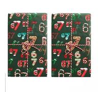 67 Wrapping Paper, 90 * 50cm 67 Christmas Wrapping Paper, Funny Gift 6 7 Wrapping Papers, White & Green DIY Gift Wrapping Papers (green*2)