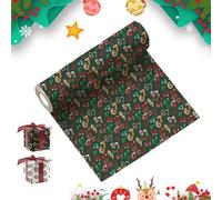 67 Wrapping Papers - 2026 New 67 Meme Wrapping Paper, Xmas Santa 67Meme Gift Wrap, Christmas Wrapping Paper, Funny Six Seven Wrapping Papers (Green, 19 * 180 in)