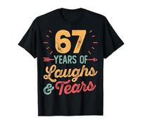 67 Years of Laughs & Tears 67th Anniversary 67 Years Wedding T-Shirt