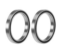 6705-2RS Double Sealed Ultra Thin Wall Ball Bearings, Chromium Steel GCr15, 2 Pack, Rubber Shielded Precision Bearing (6701 12x18x4mm 5Pcs -2RS)