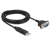 67321 Converter USB-RS232 D-Sub 9pin Male, USB A Male 1.8m DELOCK