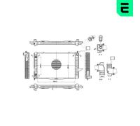673232 Engine Cooling Radiator Fits Volvo S70 V70 C70 1 Coupe Convertible By ERA