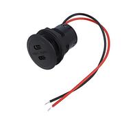 67371550 USB Power Adapter USB-C Female x2,USB C Power Delivery 3A Black PRO CAR