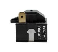 6748C-0003D PTC Start Relay Refrigerator Compressor Starter Replace for P6R8MC OR0402 1 Pin Compatible with LG Magic Chef Refrigerator Dehumidier Compressor