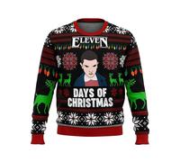 (6777533, XXXL) Stranger Things Ugly Christmas Sweater Christmas Sweater Gift Santa Claus Pullover Men 3d Sweatshirt And Top Autumn And Winter C