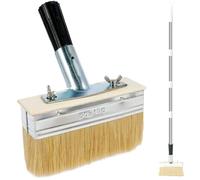 67inch Decking Paint Brush Deck Stain Applicator with Long Handle Block Staining Brushes Decking Brush for Woodstain, Oil, Decking Paint, Decking Stain, Deck Coating, Fence Wall Furniture (170x14.2cm)