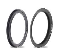 67mm-77mm Lens-Filter Step Up Adapter Ring, 67mm Lens to 77mm Filter, Hood, Lens Converter and Other Accessories(2 Packs), Fire Rock Aviation Aluminum Alloy Ring