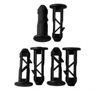 67mm x 31mm Black Plastic for WHEELIE Bin Lid Hinge Pins, for 240L Household, Sustainable Solutions Hinges Designed(3 pairs)