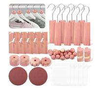 67Pcs Clothes Storage Cedar Block Smooth Surface Long Lasting Cedar Wood Plank Bundle for Cabinet Cupboard Shelf