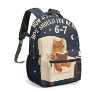 67th Birthday 16 Inch Summer Cake Palm Tree Crab Surfboard Print Rucksack, 360 All-over Graphic School Bag for Kids Children Adults (19)