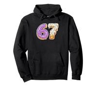 67th Birthday Donut Sprinkles Fun Pullover Hoodie