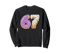 67th Birthday Donut Sprinkles Fun Sweatshirt